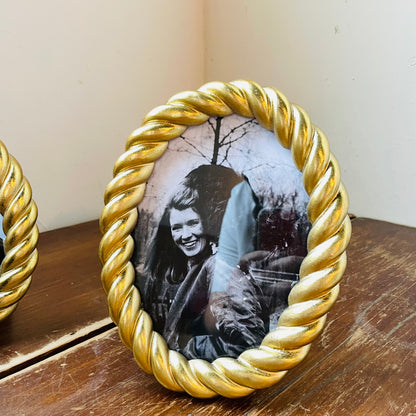Gilded Rope Photo Frame