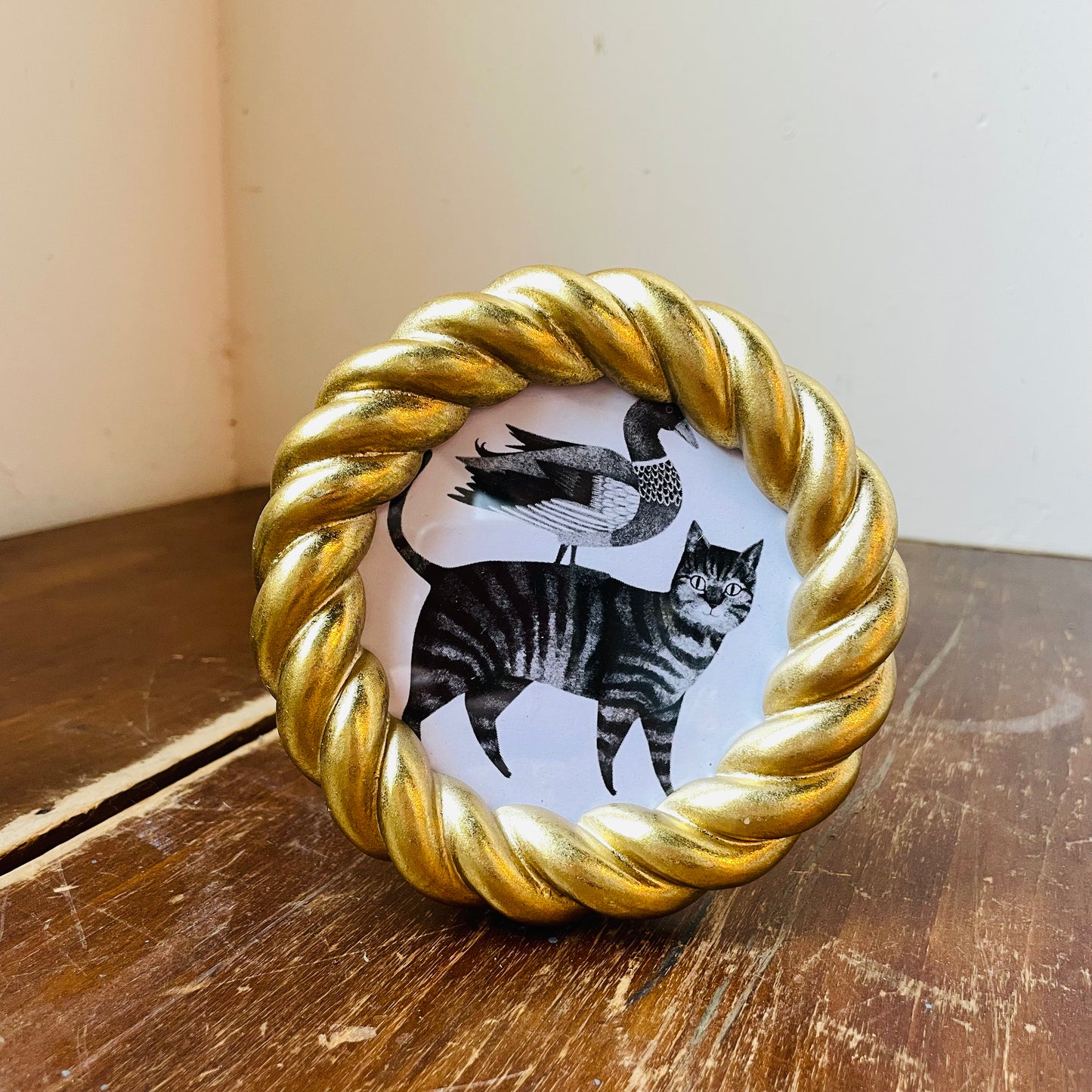 Gilded Rope Photo Frame