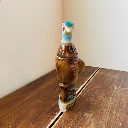 1961 Jim Beam Ring Necked Pheasant Whiskey Decanter- Vintage