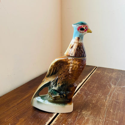 1961 Jim Beam Ring Necked Pheasant Whiskey Decanter- Vintage