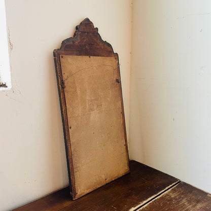 Art Nouveau Etched Mirror- Antique