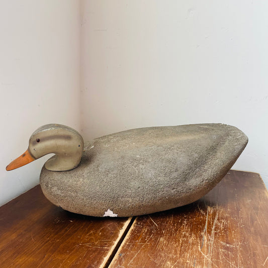 Styrofoam Mallard Hen Large Decoy- Vintage