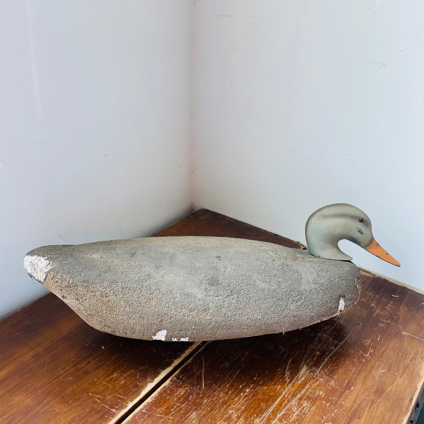 Styrofoam Mallard Hen Large Decoy- Vintage