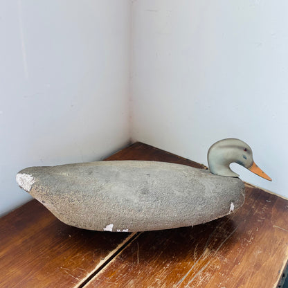 Styrofoam Mallard Hen Large Decoy- Vintage
