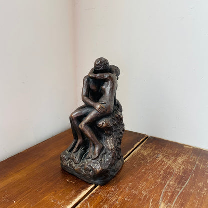 Resin "The Kiss" Sculpture by Auguste Rodin- Vintage