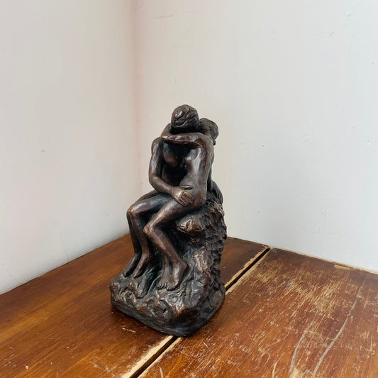 Resin "The Kiss" Sculpture by Auguste Rodin- Vintage