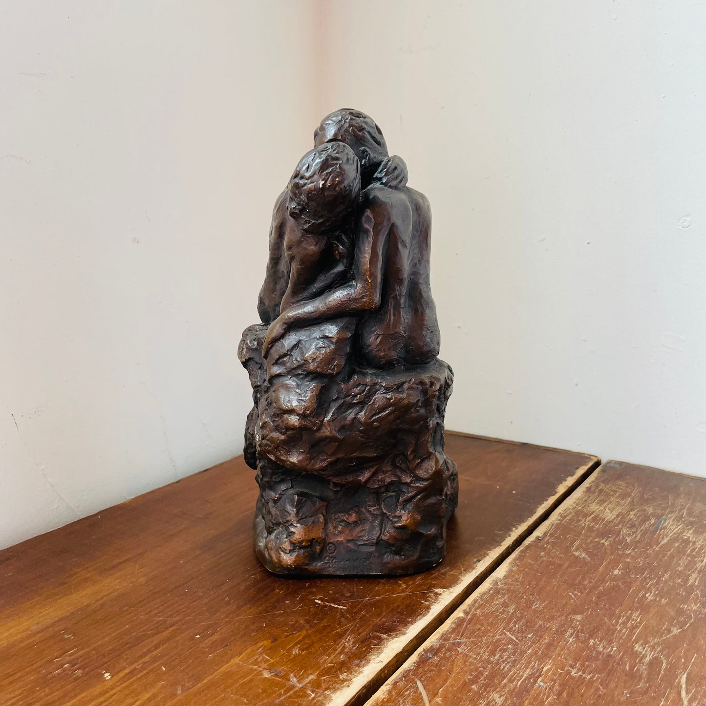 Resin "The Kiss" Sculpture by Auguste Rodin- Vintage