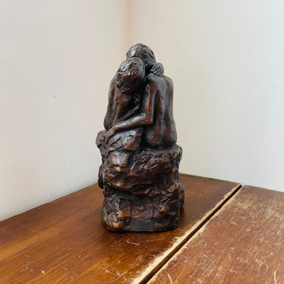 Resin "The Kiss" Sculpture by Auguste Rodin- Vintage