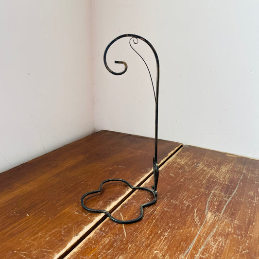 Black Metal Display Hook- Vintage