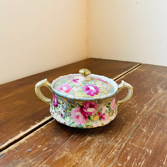 Nippon Porcelain Biscuit Jar- Vintage