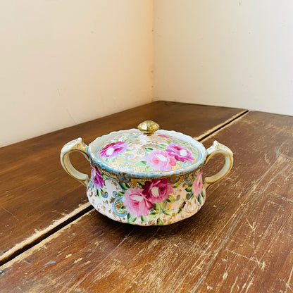 Nippon Porcelain Biscuit Jar- Vintage