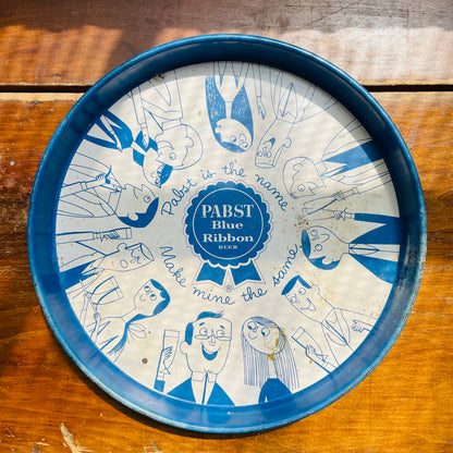 Pabst Blue Ribbon Tray- Vintage