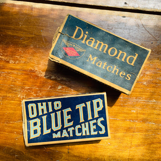 Old Match Box- Vintage