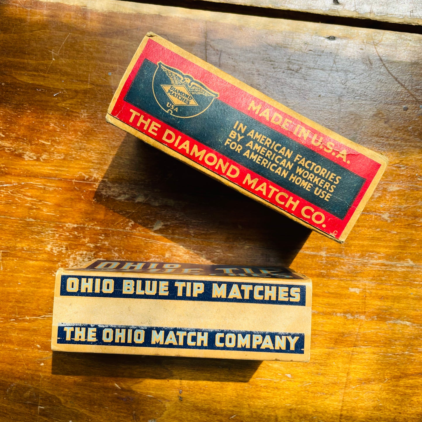 Old Match Box- Vintage