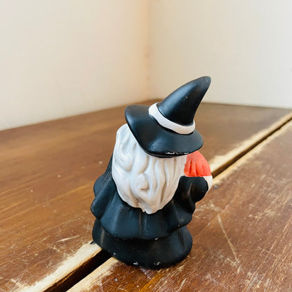 Bold Lip Witch with Her Jack-o-Lantern- Vintage