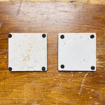 Set of Two Stuttgart, Arkansas Coasters- Vintage