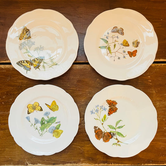 Queen's Fine Bone Chine Horchow Collection Set of 4- Vintage