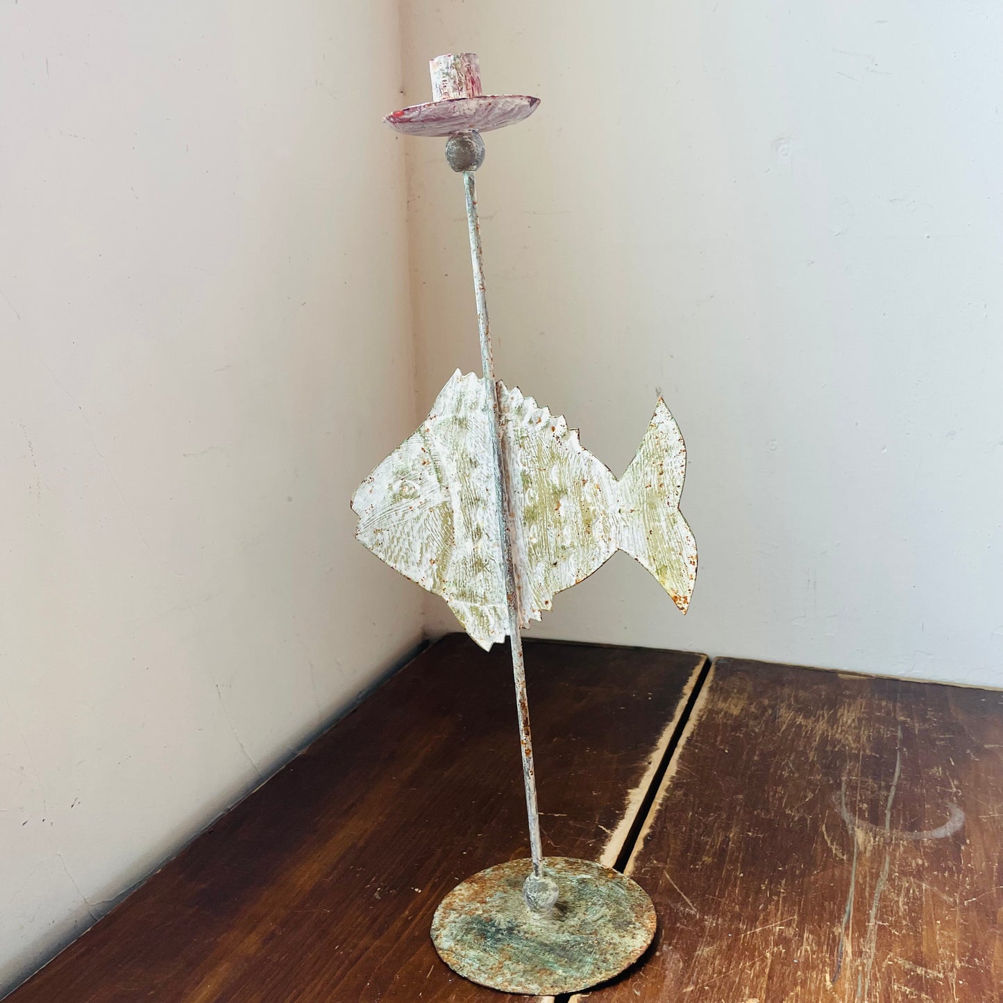 The Flounder Taper Candle Holder- Vintage