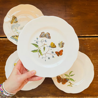 Queen's Fine Bone Chine Horchow Collection Set of 4- Vintage