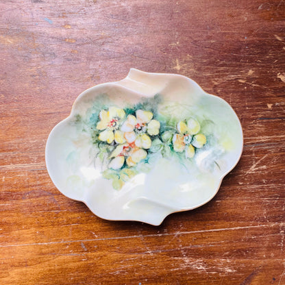 Justine Plaff Peire Hand-painted Dish- Vintage
