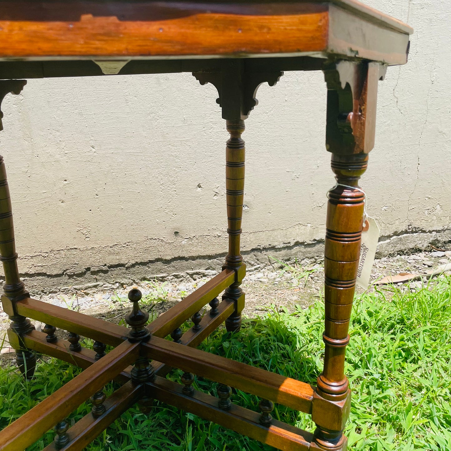 The Jameson Mahogany Lamp Table- Vintage