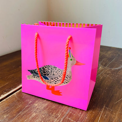 Quacky Birthday Small Gift Bag