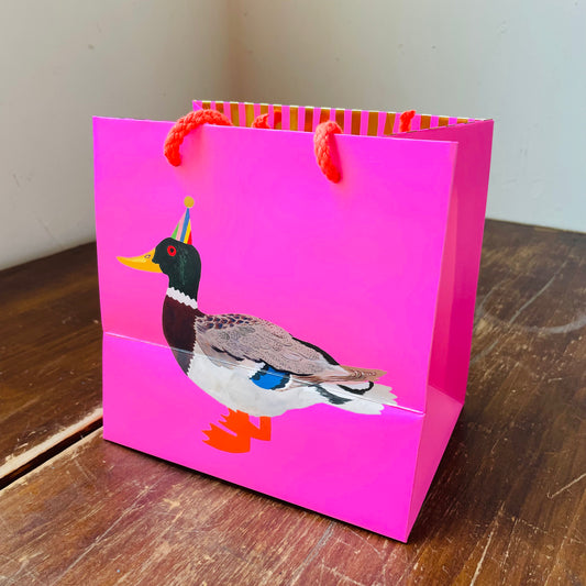 Quacky Birthday Small Gift Bag
