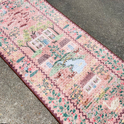 Orchard Mauve & Multicolored 2'0"x5'0" Runner