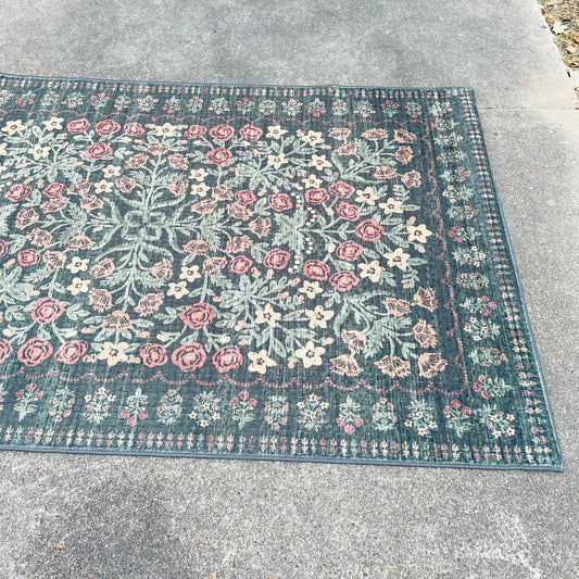 Orchard Forrest & Multicolored 3'6"x5'6" Rug