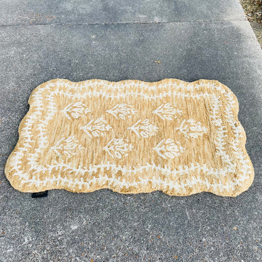 Lisette Wheat & Ivory 2'3"x3'9" Rug