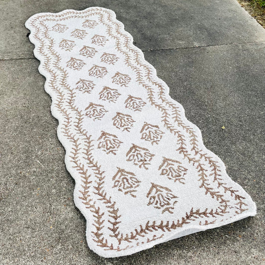 Lisette Ivory & Natural 2'6"x7'6" Runner
