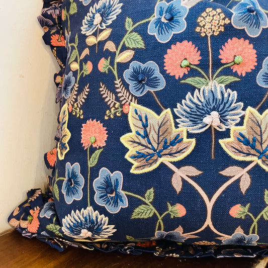 Maple Blue 18"x18" Pillow