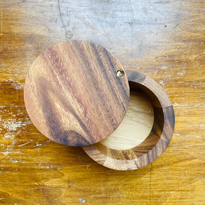 Acacia Wood Salt Celler