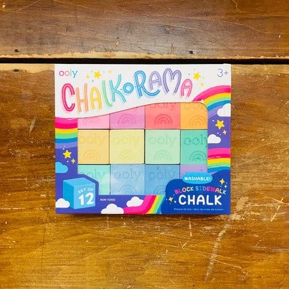 Chalk-O-Rama Block Sidewalk Chalk