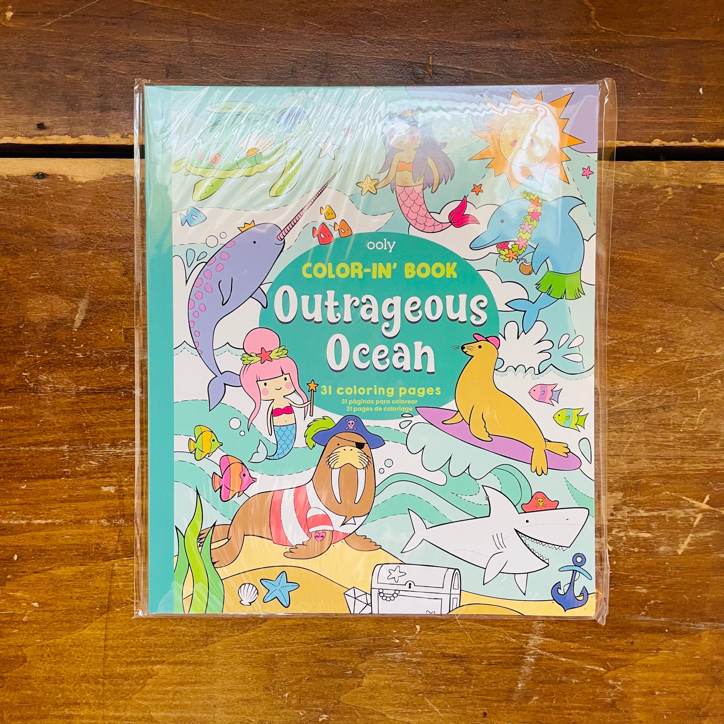 Color-in' Book: Outrageous Ocean