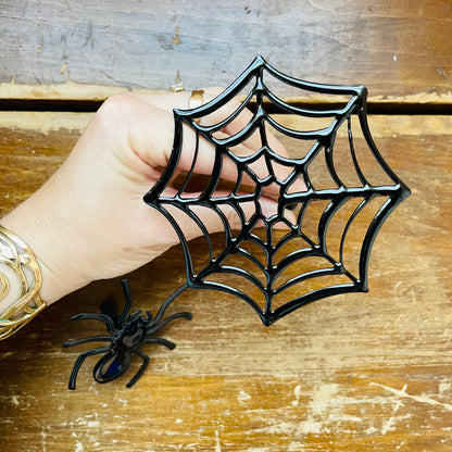 Spider And Web Pumpkin Picks