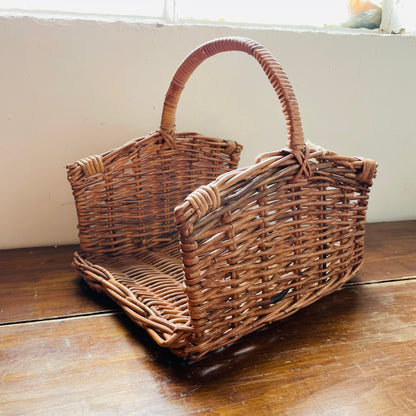 Monterey Rattan Log Basket