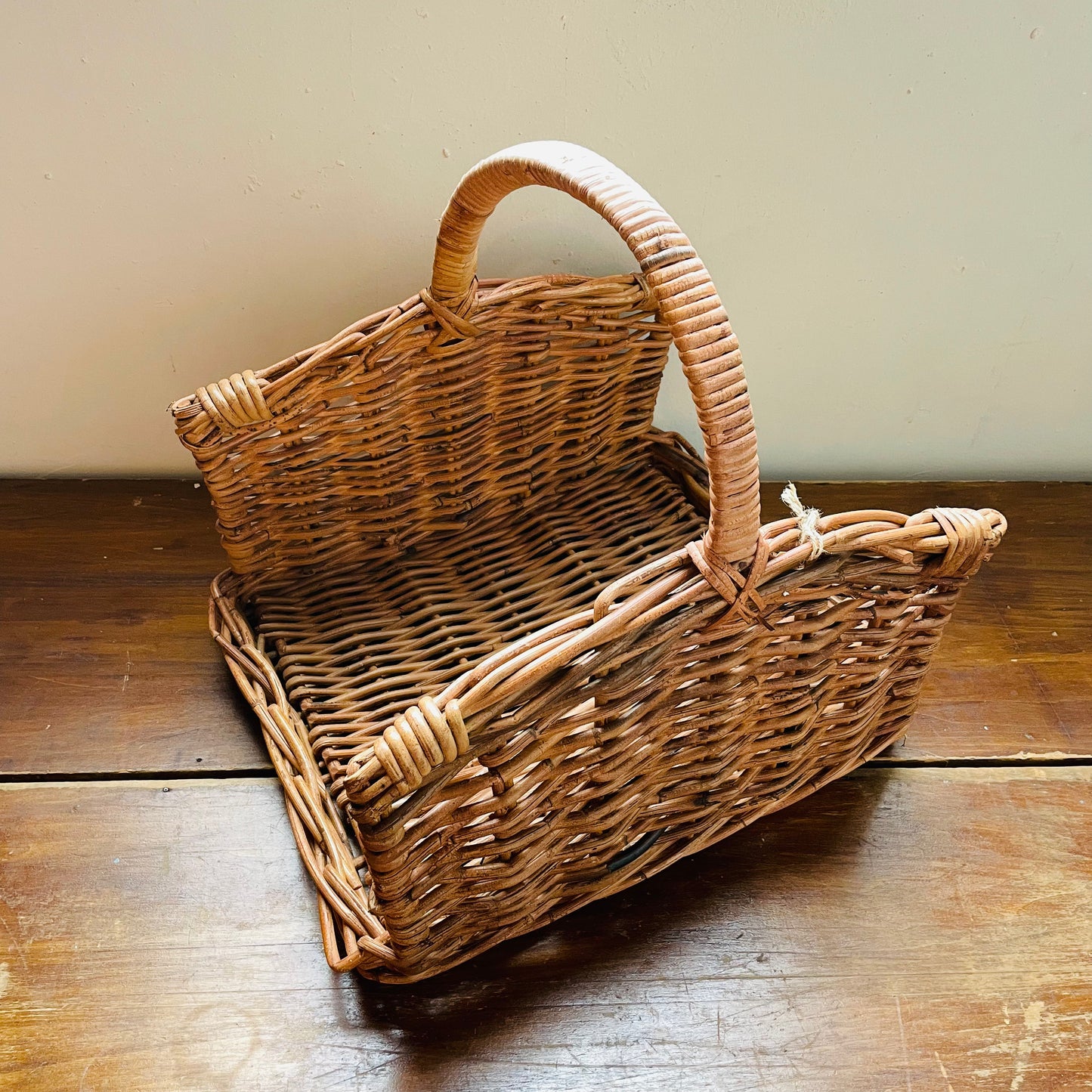 Monterey Rattan Log Basket