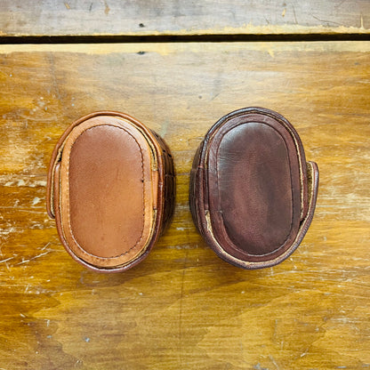 Chestnut Woven Leather Watch Case