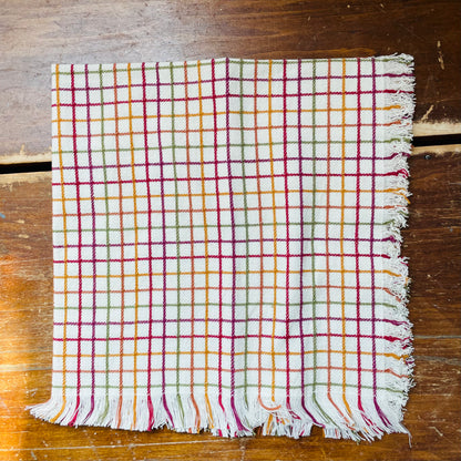 Autumn Window Pane Napkins