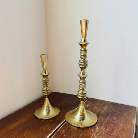 Eliad Brass Taper Candle Holder