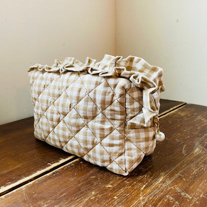 Sienna Quilted Large Zip Pouch