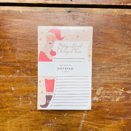 Santa's List Notepad