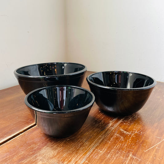 Mixing Bowls- Set of 3- Mosser Glass