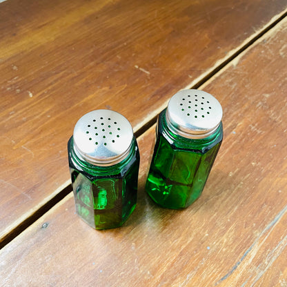 Panel Salt & Pepper Shaker- Mosser Glass