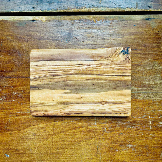 Small Olive Wood Rectangular Board