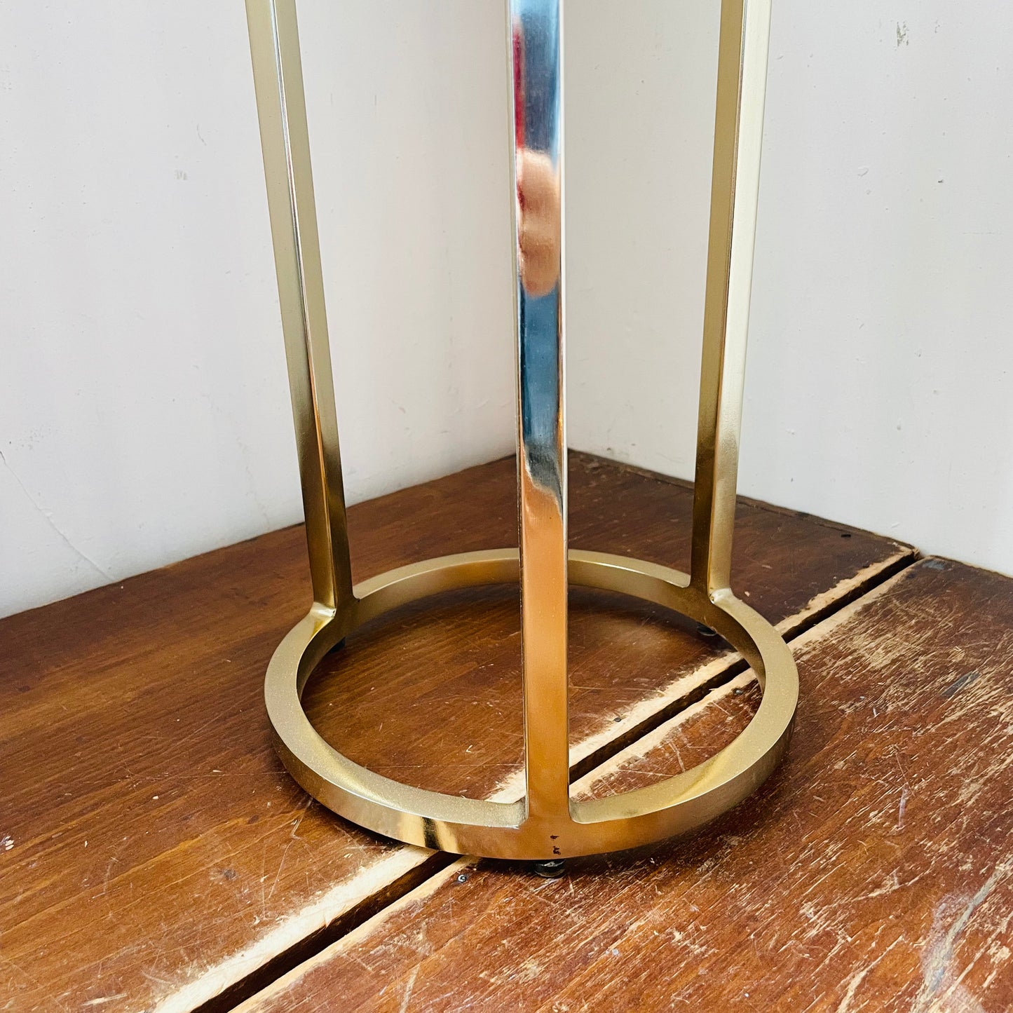 Marble & Metal Martini Table