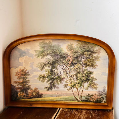 Pastoral Wooden Arched Wall Decor