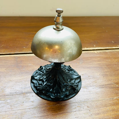 19th Century Cast Iron Hotel Service Bell- Antique