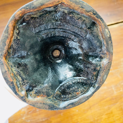 19th Century Cast Iron Hotel Service Bell- Antique